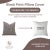 Not Yet Made - Made To Order Indoor Pillow Covers Hand Block Printed Thick Linen 26x26 Inch- Rohini For Sale - Image 5 of 5