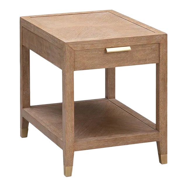 Woodbridge Furniture Brett Lamp Table For Sale