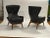 Mid-Century Modern Adrian Pearsall Wing Chairs Model 2231-C, Pair For Sale - Image 3 of 12