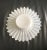 Contemporary Modern Translucent Studio White Milk Glass Scallopped Edge Bowl For Sale - Image 3 of 4