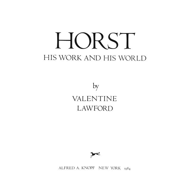 LAWFORD, Valentine [396] pp. Alfred A. Knopf 1984 11 3/4" x 10 1/8" B&W photography portrait book featuring stylish images...