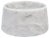 Small White Carrara Marble Cat or Dog Bowl For Sale