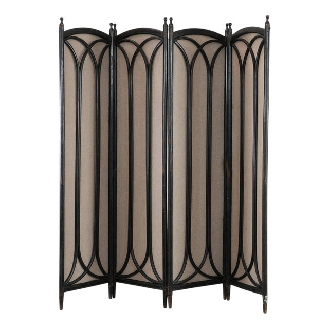 Antique Art Nouveau Bentwood Room Divider, Late 19th Century For Sale