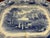 Mid 19th Century A Very Nice Antique Staffordshire Blue Transferware " Union" Pattern Platter, 1850's For Sale - Image 5 of 12