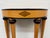 Tan Bombay Company Art Deco Demilune Console Table For Sale - Image 8 of 12