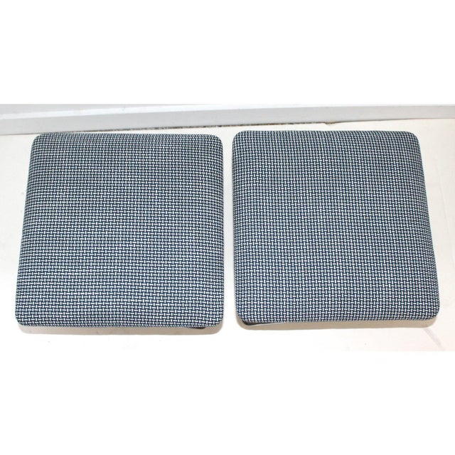 Milo Baughman Attributed X-Stools - a Pair For Sale - Image 10 of 13