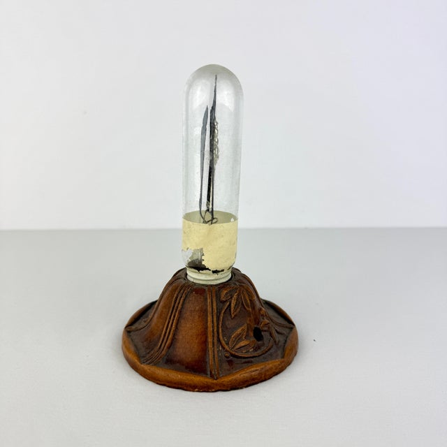 Lights 1930’s Aerolux Religious Neon Glow Lamp - St Joseph & Christ Child For Sale - Image 7 of 12