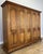 Large Vintage French Style Carved 5-Door Wardrobe For Sale - Image 3 of 12