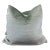 Holly Hunt "Lucas Love" in Green Tea Mohair 22" Pillows-A Pair For Sale