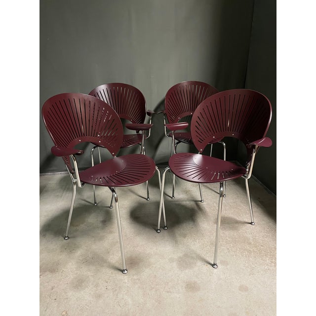 1980s Trinidad Chairs by Nanna Ditzel for Fredericia Stolefabrik, 1990, Set of 4 For Sale - Image 5 of 9