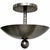 Handmade Brass Scalloped Ceiling Light, Mid-Century Art Deco Hanging Fixture For Sale - Image 11 of 12