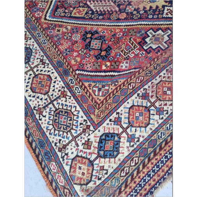 Distressed Antique Persian Tribal Runner/Gallery Rug. For Sale - Image 18 of 18