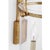 Traditional Chapman & Myers for Visual Comfort Signature Lorford Medium Sconce in Gilded Iron with Clear Glass For Sale - Image 3 of 8
