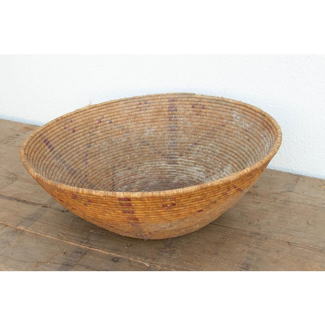 19th Century Large Tribal Pattern Nomadic Harvest Bowl For Sale - Image 5 of 8