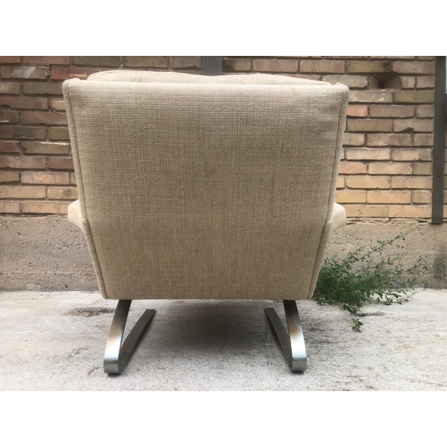 Beige Comfort Swing Lounge Chair bt Reinhold Adolf & Friedrich Wilhelm for Cor, 1970s For Sale - Image 8 of 13