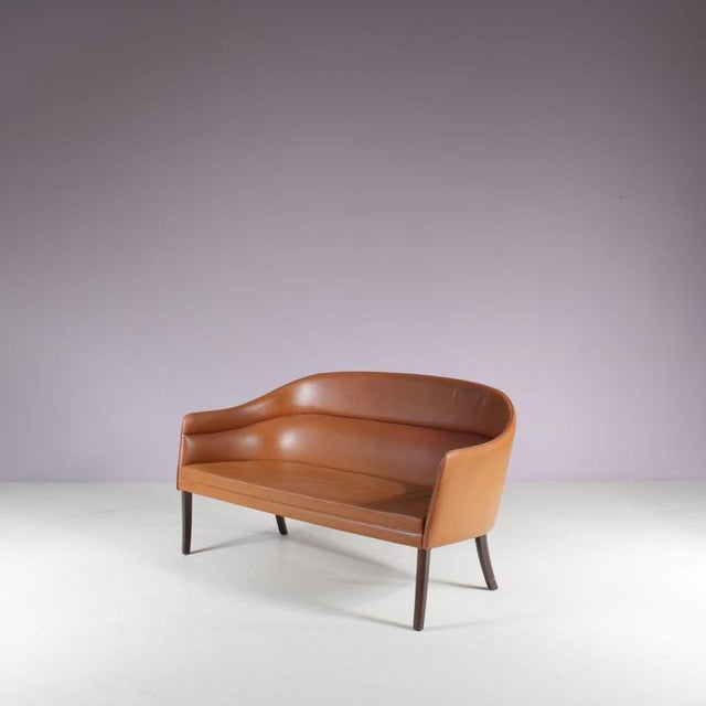 Sofa by Ole Wanscher for J. Jeppesen, 1950s For Sale - Image 11 of 16