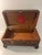 Burnt Umber 1950s Hand-Carved Solid Camphor Wood Footed Treasure Chest - Hong Kong Export For Sale - Image 8 of 11