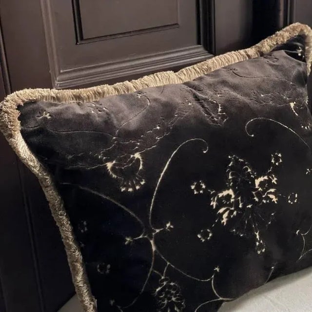 Early 21st Century Rosalba Cushion by Sohil Design For Sale - Image 5 of 7