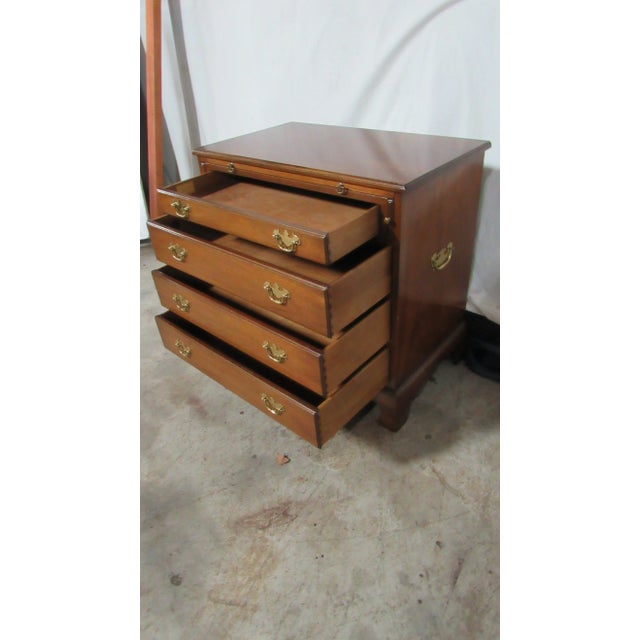 Wood Kittinger Four Drawer Bachelors Chest Dresser For Sale - Image 7 of 8