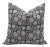 Fabdivine Handmade Block Print Decorative Cushion Cover Thick Linen 14x14 Inch Rajat For Sale