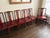 An elegant and rare set of eight matching Ming-style dining chairs, including six side chairs and two armchairs. Their...