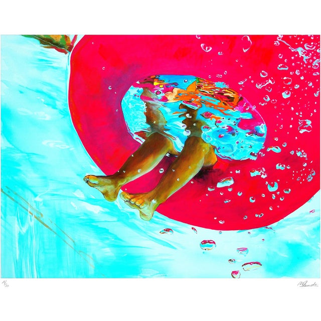 Maude Ovize, Buoy Games, 2021, Silkscreen Print For Sale