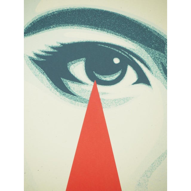 Contemporary Shepard Fairey (Obey), Tear Flame, Original Signed Silkscreen Print For Sale - Image 3 of 7