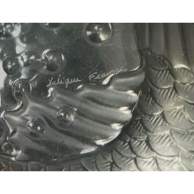 Lalique Concarneau "Pisces" Ashtray For Sale In Miami - Image 6 of 9