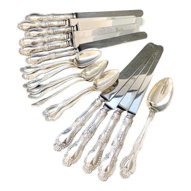アクセサリー Tiffany&Co. Antique Cutlery Silver Bangl Tiffany & Co. Sterling Silver Bamboo Flatware Set Of 36