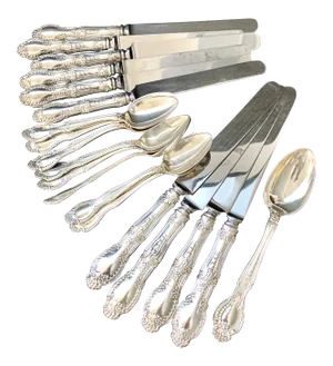 Richelieu by Tiffany & Co. Sterling Silver Flatware Set – 19 Pieces (No Monogram)