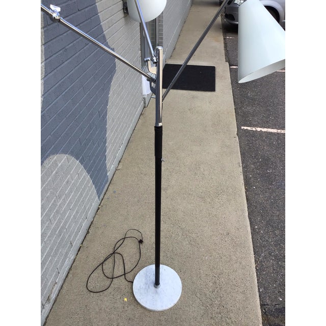 1960s Mid-Century Modern Triennial Floor Lamp, Attributed to Angelo Lelii for Arredoluce For Sale - Image 12 of 12