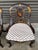Pair of Mid Victorian Mother of Pearl Inlaid Papier Mâché Gilt Decor Set of Chairs For Sale In West Palm - Image 6 of 12