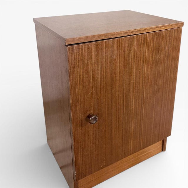 Vintage Teak Bedside Cabinet For Sale - Image 5 of 7