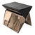 "L'amore Dell'anima" Chair with Bronze and Woven Leather Bizimyer Furniture. Unmatched. Unrivalled. Designed by Hasan...