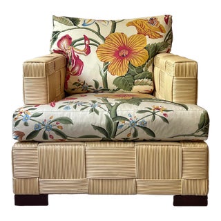 John Hutton for Donghia Block Island Club Chair For Sale