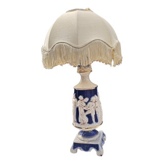 Porcelain Lamp from Capodimonte, 1960s-1970s For Sale