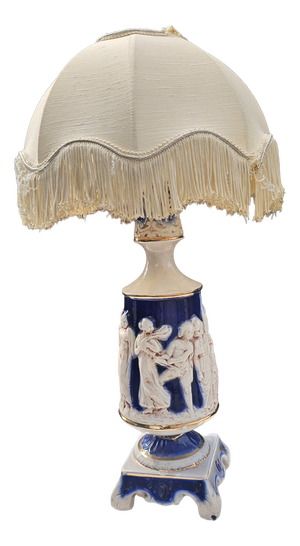 Porcelain Lamp from Capodimonte, 1960s-1970s
