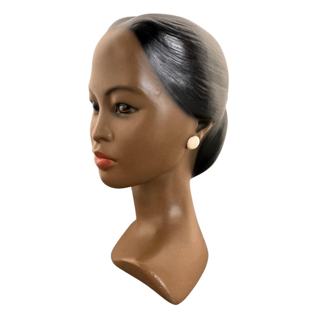 Figurative Mid 20th Century Biographic Bust (Attributed to Marwal) For Sale - Image 3 of 12