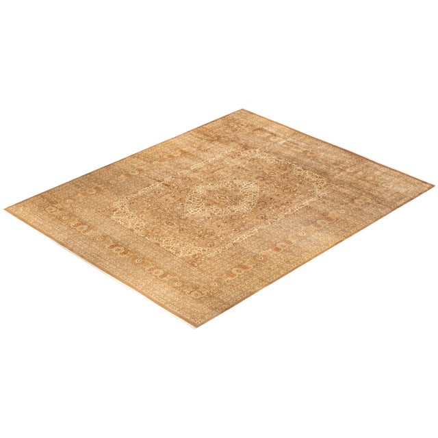 Brown Mogul, One-of-a-Kind Hand-Knotted Area Rug - Brown, 12' 2" x 15' 3" For Sale - Image 8 of 8