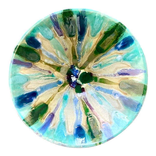 Vintage Boho Original Studio Pottery Bowl For Sale