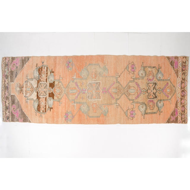 Vintage Antique Hallway Runner Rug For Sale - Image 4 of 10