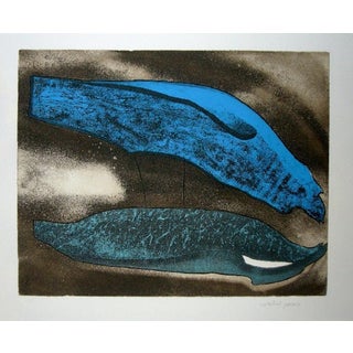 Isabel Pons, Composition 11, 1973, Etching and Aquatint For Sale