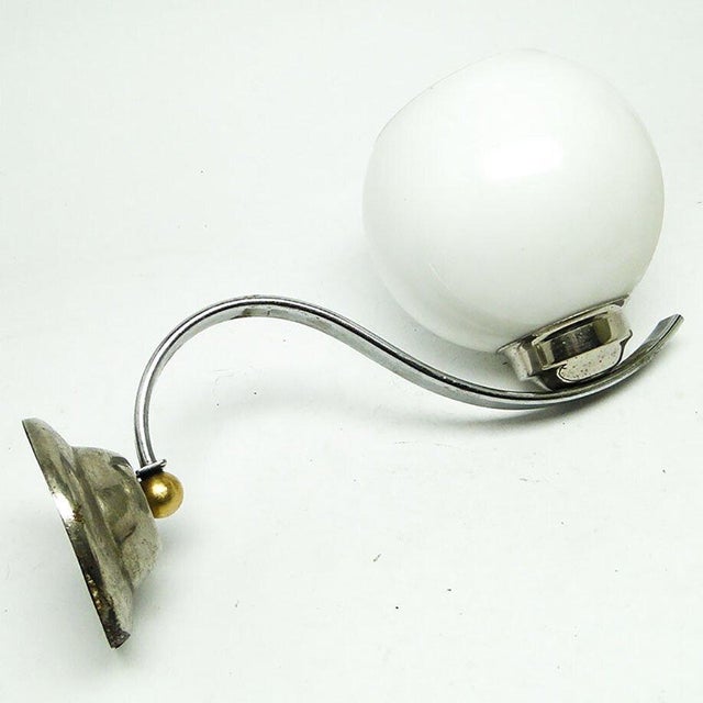 Art Deco Wall Lamp, Poland, 1950s For Sale - Image 14 of 17