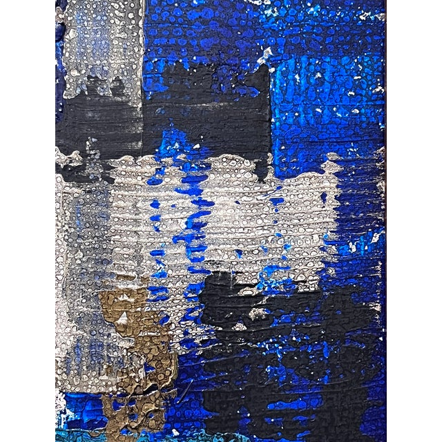 Blue Deep End No. 2 - Original Abstract Painting by J. Kent Martin For Sale - Image 8 of 12