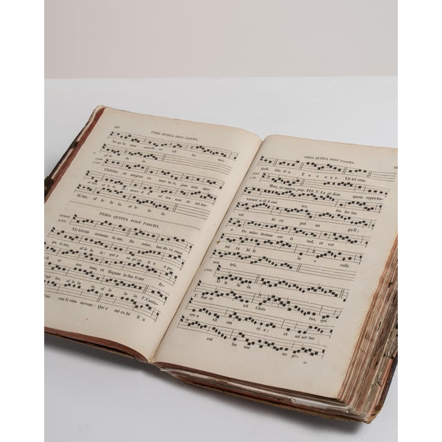 Early 20th Century France Chocolate Wood Book For Sale - Image 9 of 15