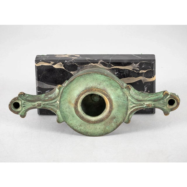 Mid 19th Century Mid 19th Century Italian Grand Tour Bronze Oil Lamp For Sale - Image 5 of 7