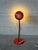 1970s Red Gooseneck Table Lamp With Adjustable Shade Space Age Mid-Century Modern 1970s For Sale - Image 5 of 10