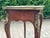 1860 French Artisan Louis XV Brown Marquetry Center Table-1 Pc For Sale - Image 6 of 17