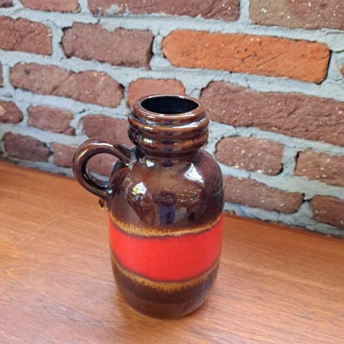 Glazed Terracotta Vase, West Germany, 1970s For Sale - Image 3 of 6