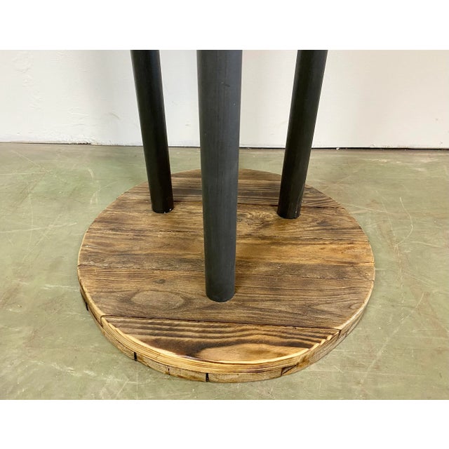 Round Industrial Coffee Table, 1960s For Sale - Image 10 of 14